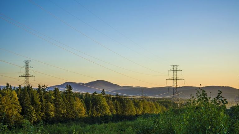 Torres de transmisión eléctrica