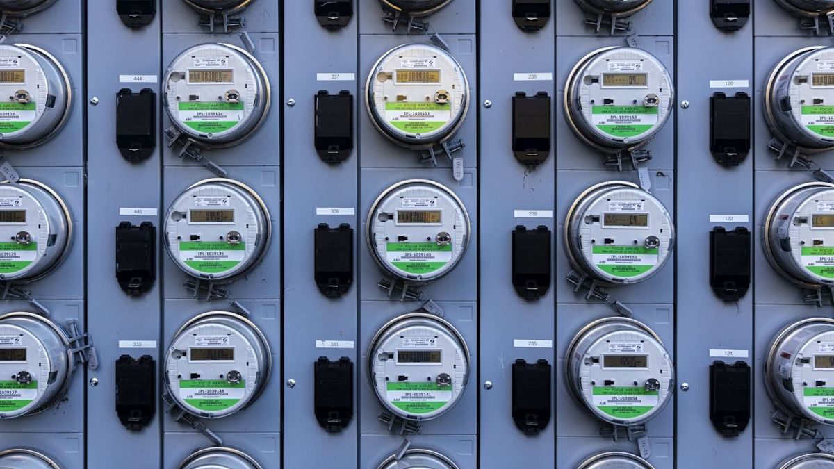Banco de medidores eléctricos